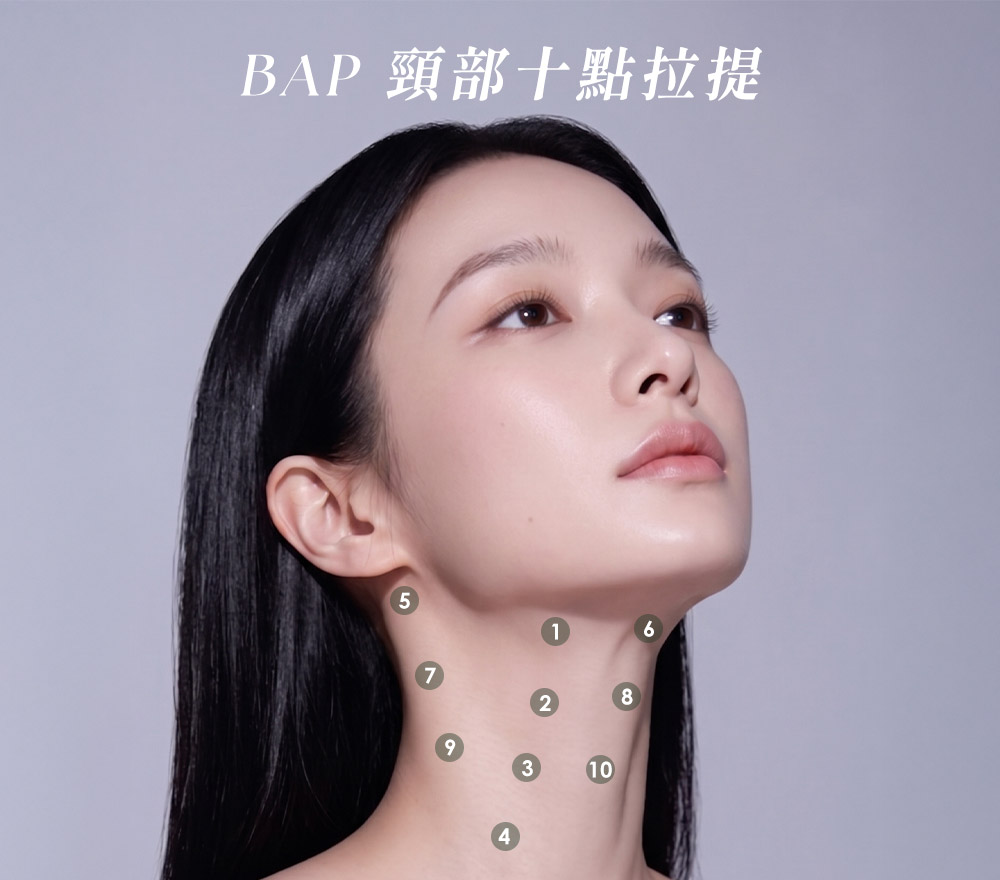 Profhilo 逆時針BAP頸部十點打法