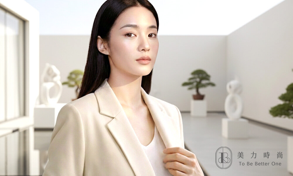 側面照中的亞洲女性，下顎線條流暢，表情放鬆，陰影柔和，自然光，風格優雅，輪廓分明，未經修圖，肌膚紋理真實自然。