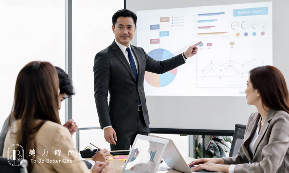 主管簡報展示現場