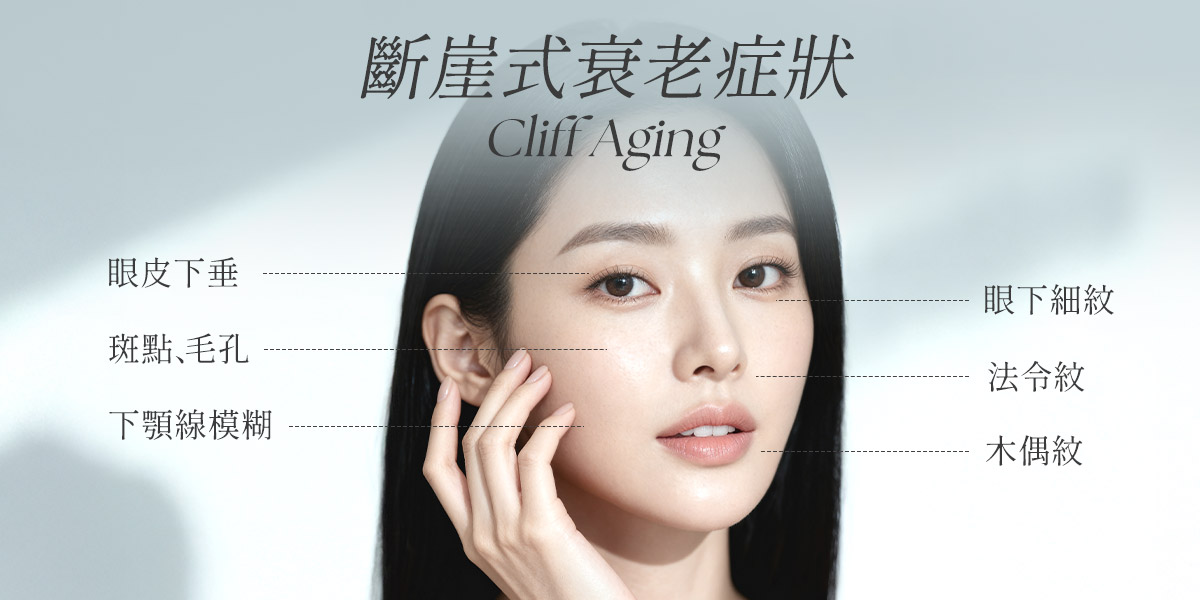 30歲後的醫美保養指南_斷崖式衰老症狀