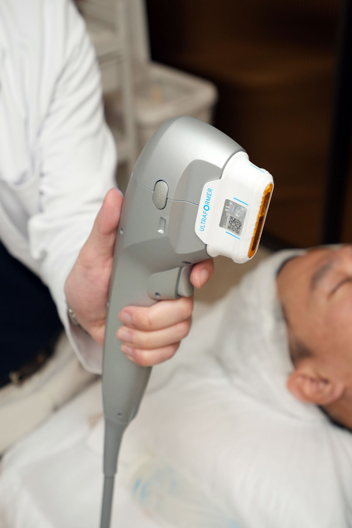 海芙音波探頭特寫畫面