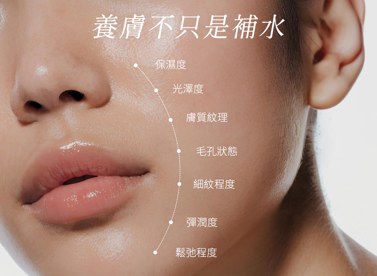 養膚不只是補水