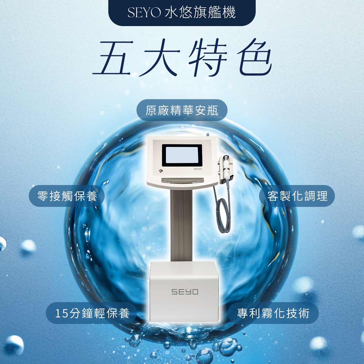 為什麼選擇 SEYO 水悠旗艦機_五大特色