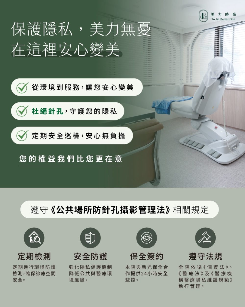 保護隱私美力無憂
